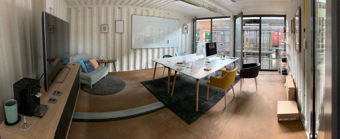 Das Superflink Office im Perfekt Futur Gründerzentrum in Karlsruhe